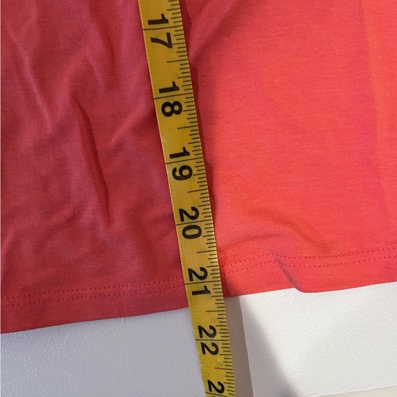 Y2K Paige Coral Tank Top minimalist Summer Basic coconutgirl tumblr Medium 90s - Picture 8 of 9